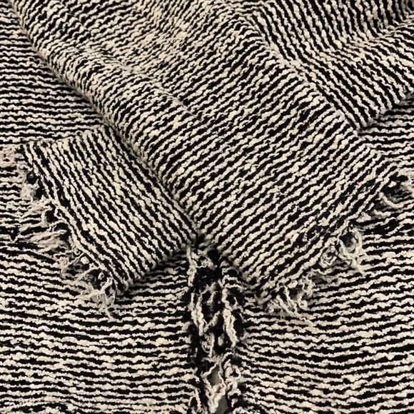 IRO Azure Black White Boucle Blazer Cardigan - Picture 11 of 11